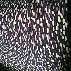 SOLD Sleek Purple Multi-Color Dress